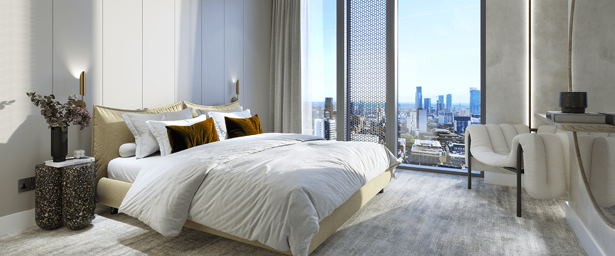 采光明亮的卧室