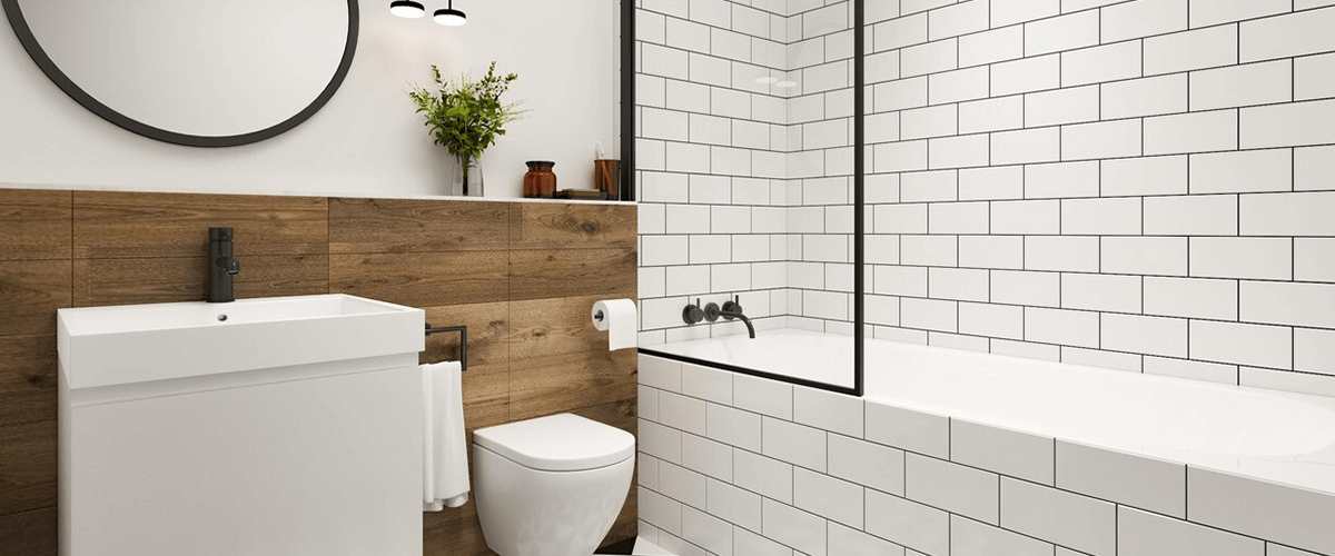 干湿分离的浴室